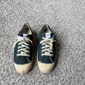 Novesta Star Master Shoes EU 40 US 9 Green Felt Sneakers Shoes
